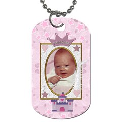Little Princess 2-sided Dog Tag - Dog Tag (Two Sides)