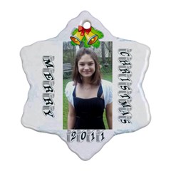 Christmas Star 2011 - Ornament (Snowflake)