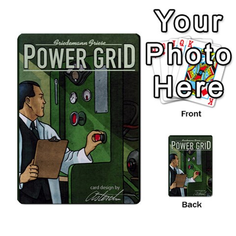 Power Grid Money Cards By Marco Back 51
