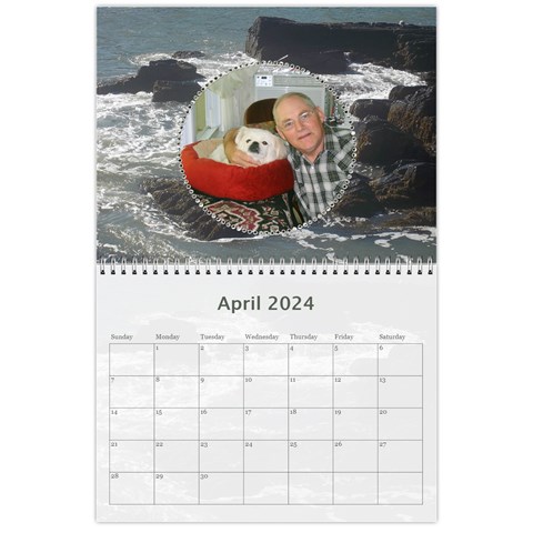 2024 All Occassion Calendar By Kim Blair Apr 2024