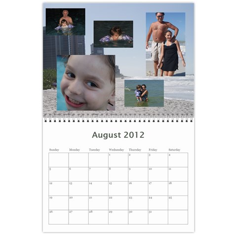 New Calendar 2012 By Helen Aug 2012
