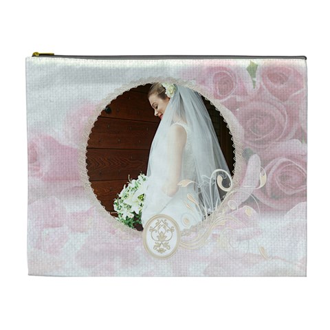 Gift Of Love Cosmetic Bag By Happylemon Front