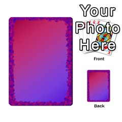 pink/purple multipurpose cards - Multi-purpose Cards (Rectangle)