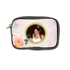 pink rose coin purse