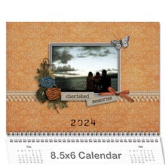 Wall Calendar 8.5 x 6: Cherished Memories - Wall Calendar 8.5  x 6 