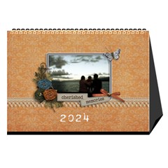 Desktop Calendar 8.5  x 6  Cherished Memories