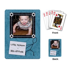 Little Person - Big Attitude Playing Cards - Playing Cards Single Design (Rectangle)