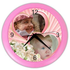 Little Princess Wall Clock - Color Wall Clock