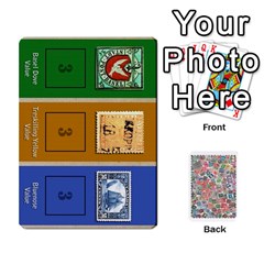 Biblios Stamp Collecting Deck 1 - Playing Cards 54 Designs (Rectangle)
