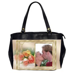 Our Love Oversize Office Bag (2 sided) - Oversize Office Handbag (2 Sides)
