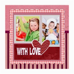 with love - Medium Glasses Cloth (2 Sides)