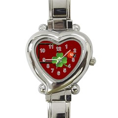 St Patrick - Heart Italian Charm Watch