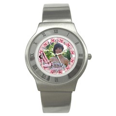 I Love shoes watch girly pink watch - Stainless Steel Watch