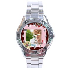 mothers day - Stainless Steel Analogue Watch
