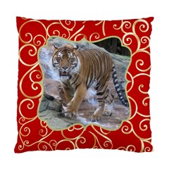 Red and Gold Cushion - Standard Cushion Case (One Side)