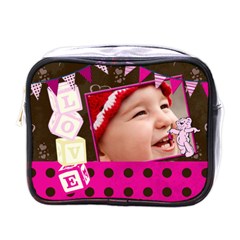 Sweet Baby Pink - Mini Toiletries (one side) - Mini Toiletries Bag (One Side)