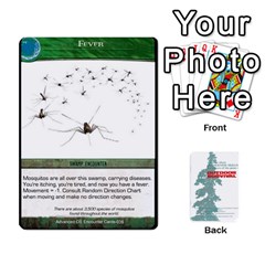 Advanced Outdoor Survival Swamp and Mountain Encounter Deck - Playing Cards 54 Designs (Rectangle)