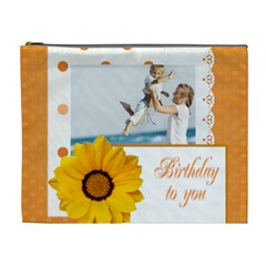 happy birthday - Cosmetic Bag (XL)