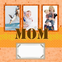 mothers day - ScrapBook Page 8  x 8 