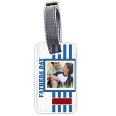 fathers day - Luggage Tag (two sides)