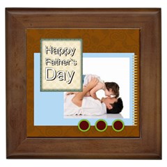 fathers day - Framed Tile