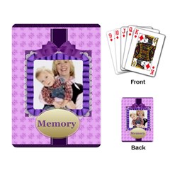Memory - Playing Cards Single Design (Rectangle)