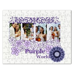 purple - Jigsaw Puzzle (Rectangular)