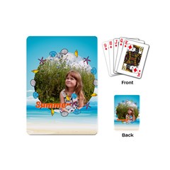 summer - Playing Cards Single Design (Mini)