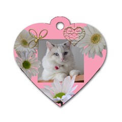 Sweet Heart Dog Tag (2 sided) - Dog Tag Heart (Two Sides)