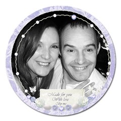 Made for you with love magnet round - Magnet 5  (Round)