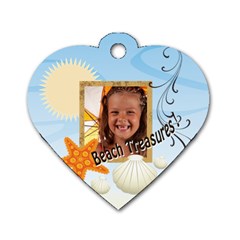 summer - Dog Tag Heart (Two Sides)