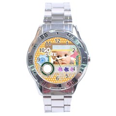 so cute - Stainless Steel Analogue Watch