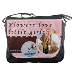 flower theme - Messenger Bag