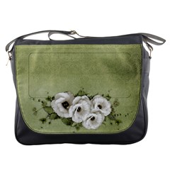 Lisianthus Flower Messenger Bag