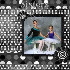 Sibling dance 2012 option 2 - ScrapBook Page 12  x 12 