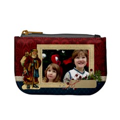 Christmas traditions/santa- mini coin purse