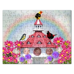 Birdhouse Puzzle - Jigsaw Puzzle (Rectangular)