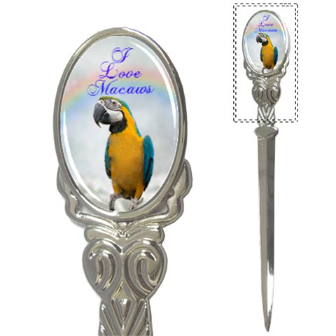 Macaw Letter Opener By Kim Blair Front