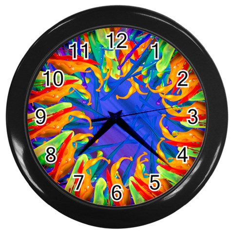 Color Splash Clock By Jolene Front