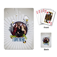 music - Playing Cards Single Design (Rectangle)