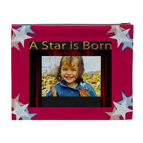 A Star Is Born Xl Cosmetic Bag By Kim Blair Back