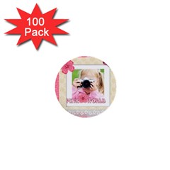 kids - 1  Mini Button (100 pack) 