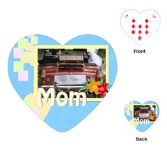 mom - Playing Cards Single Design (Heart)