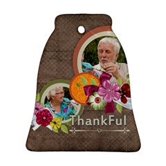 thank you - Bell Ornament (Two Sides)