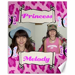 Princess Melody Canvas 11 x 14 - Canvas 11  x 14 