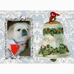 Victorian Christmas Bell Post card - 5  x 7  Photo Cards