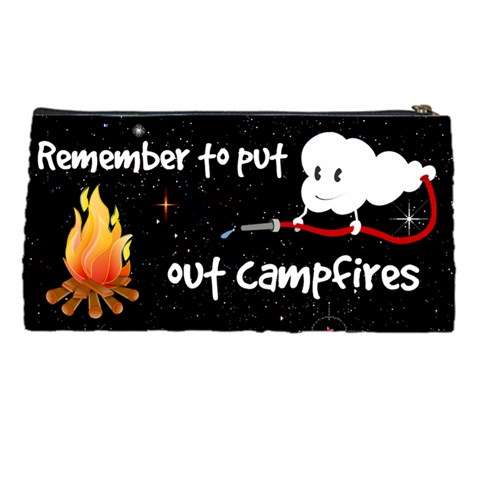 Campfire Pencil Case By Kim Blair Back
