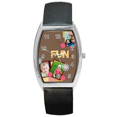 fun - Barrel Style Metal Watch