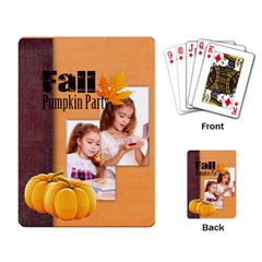 fall - Playing Cards Single Design (Rectangle)