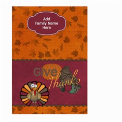 Give Thanks Garden Flag - Large Garden Flag (Two Sides)